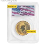 1 oz Canadian Gold Maple Leaf $50 Coin PCGS Gem UNC WTC Ground Zero (Random Year)