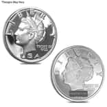 1 oz NORFED Liberty Dollar Silver Round .999 Fine (Random Year, Design)