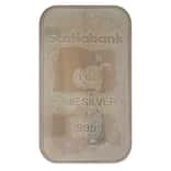1 oz Scotiabank Vintage Silver Bar .999 Fine