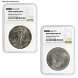 1 oz Silver American Eagle NGC MS 69 Mint Error (Random Year)