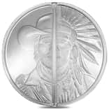 1 oz Western Warrior Divisible Silver Round .999 Fine