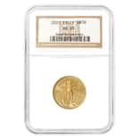 2001 1/4 oz $10 Gold American Eagle NGC MS 69