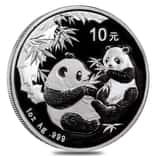 2006 1 oz Chinese Silver Panda 10 Yuan .999 Fine BU