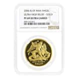 2006 Isle of Man 1 oz Angel Gold Coin Ultra High Relief NGC PF 69 UCAM