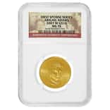 2007 W 1/2 oz $10 First Spouse - Abigail Adams Gold Coin NGC MS 70
