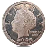 2008 2/5 oz NORFED Liberty $20 Silver Round .999 Fine