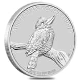 2010 1 oz Silver Australian Kookaburra Perth Mint .999 Fine BU In Cap