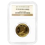 2011 Isle of Man 1/2 oz Proof Noble Gold Coin NGC PF 70 UCAM