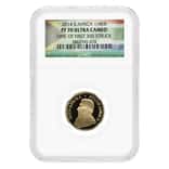 2014 South Africa 1/4 oz Proof Gold Krugerrand NGC PF 70 UCAM