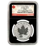 2015 1 oz Silver Canadian Maple Leaf E=mc2 Privy NGC PF 69 - 1 of First 2500 Retro Holder