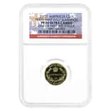 2015 Australia Proof Half Gold Sovereign Perth Mint NGC PF 70 UCAM