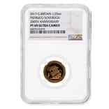 2017 Great Britain Proof Gold 1/2 Sovereign NGC PF 69 UCAM Pistrucci 200th Ann
