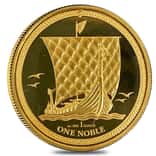 2017 Isle of Man 1 oz Proof Gold Noble