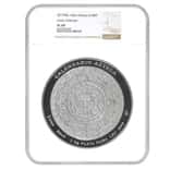 2017 Mexico 1 Kilo Silver Aztec Calendar Proof Like Coin NGC PL 69