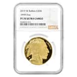 2019 W 1 oz $50 Proof Gold American Buffalo Coin NGC PF 70 UCAM