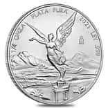 2021 1/4 oz Mexican Silver Libertad Coin .999 Fine BU