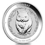 2021 1 oz Silver Australian Wombat Perth Mint .9999 Fine BU