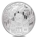 2021 1 oz Wallstreet Silver Round BU .999 Fine