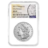 2021-D Morgan Silver Dollar Centennial NGC MS 69 ER (Morgan Label)