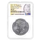 2021 Morgan Silver Dollar Centennial CC Privy NGC MS 70 FD (Morgan Label)