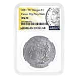 2021 Morgan Silver Dollar Centennial CC Privy NGC MS 70 (Morgan Label)