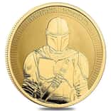 2021 Niue 1 oz Star Wars The Mandalorian Gold Coin BU