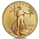 2022 1/2 oz Gold American Eagle $25 Coin BU