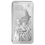 2022 10 oz St. Helena The Queen's Virtues - Victory Silver Coin Bar .999 Fine BU