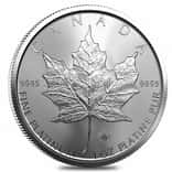 2022 1 oz Platinum Canadian Maple Leaf $50 Coin .9995 Fine BU