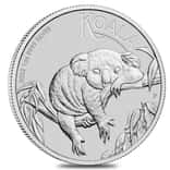 2022 1 oz Silver Australian Koala Perth Mint .9999 Fine BU In Cap
