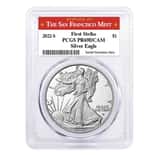 2022-S 1 oz Proof Silver American Eagle PCGS PF 69 FS (SF Label)