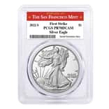 2022-S 1 oz Proof Silver American Eagle PCGS PF 70 FS (SF Label)