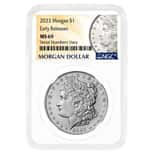 2023 Morgan Silver Dollar NGC MS 69 ER (Morgan Label)