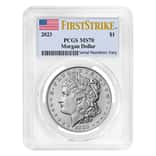 2023 Morgan Silver Dollar PCGS MS 70 FS