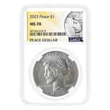 2023 Peace Silver Dollar NGC MS 70