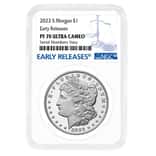 2023-S Morgan Silver Dollar Proof Coin NGC PF 70 ER