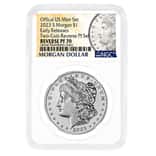 2023-S Morgan Silver Dollar Reverse Proof NGC PF 70 ER (Morgan Label)