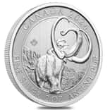 2024 Canada 2 oz Ice Age Woolly Mammoth Silver Coin BU