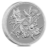 2024 Great Britain 2 oz The Four Nations Silver Coin BU