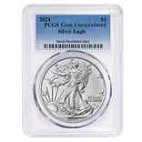 2024 (P) Star Privy 1 oz Silver American Eagle PCGS GEM Unc
