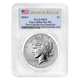 2024-S Peace Silver Dollar Reverse Proof PCGS PF 70 AR