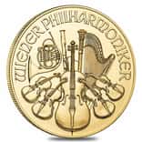 2027 1/25 oz Austrian Gold Philharmonic Coin BU