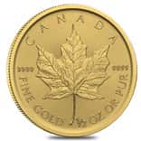2025 1/2 oz Canadian Gold Maple Leaf $20 Coin BU (Sealed)
