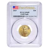 2025 1/4 oz Gold American Eagle PCGS MS 69 FS