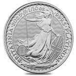 2025 Great Britain 1/10 oz Platinum Britannia Coin BU