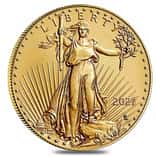 2027 1/2 oz Gold American Eagle $25 Coin BU