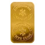 20 gram Swiss Bank Corporation Gold Bar .9999 Fine