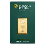 20 Gram Mint of Poland Gold Bar .9999 Fine (in Assay)