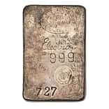 23.3 oz National India Bullion Refinery Bombay Electro Silver Bar