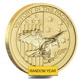 1/4 oz Australian Victory in the Pacific Gold Coin BU Perth Mint (Random Year)